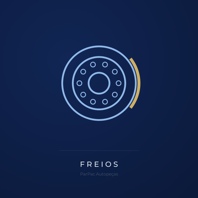 Disco de Freio Ventilado Par 256mm